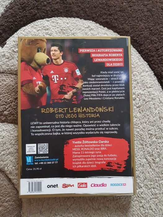 Lewandowski Lewy Książka