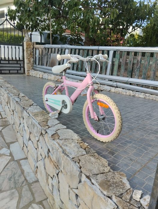 Bicicleta menina rosa
