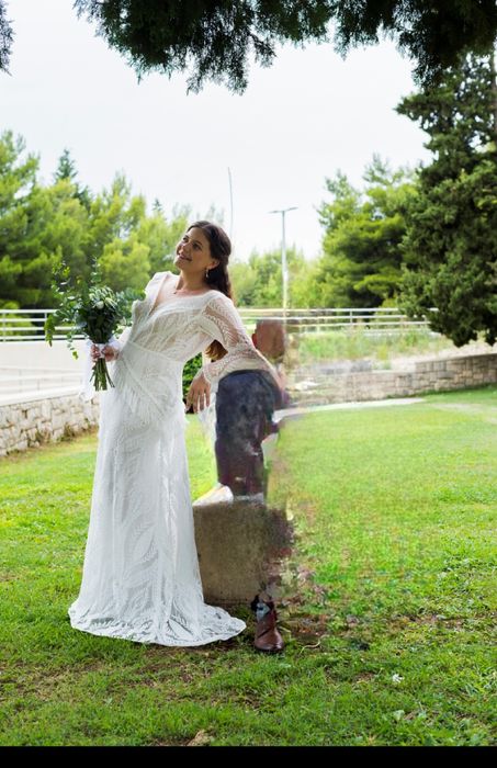 Wyjątkowa suknia ślubna w stylu boho