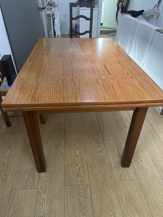 Mesa retangular extensivel