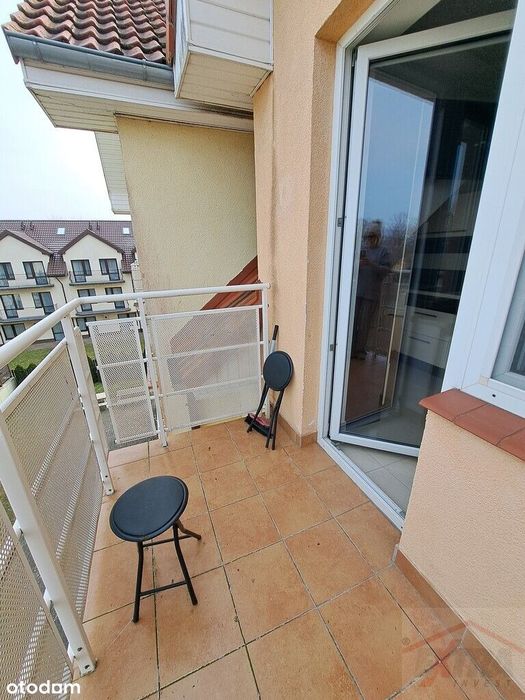 Rewal apartament z balkonem. Widok na morze.