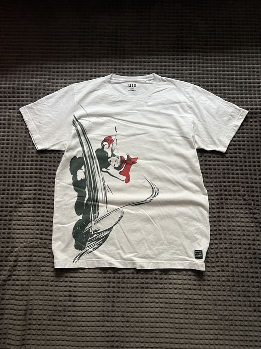 UNIQLO (XL) Capcom Street Fighter чоловіча футболка біла