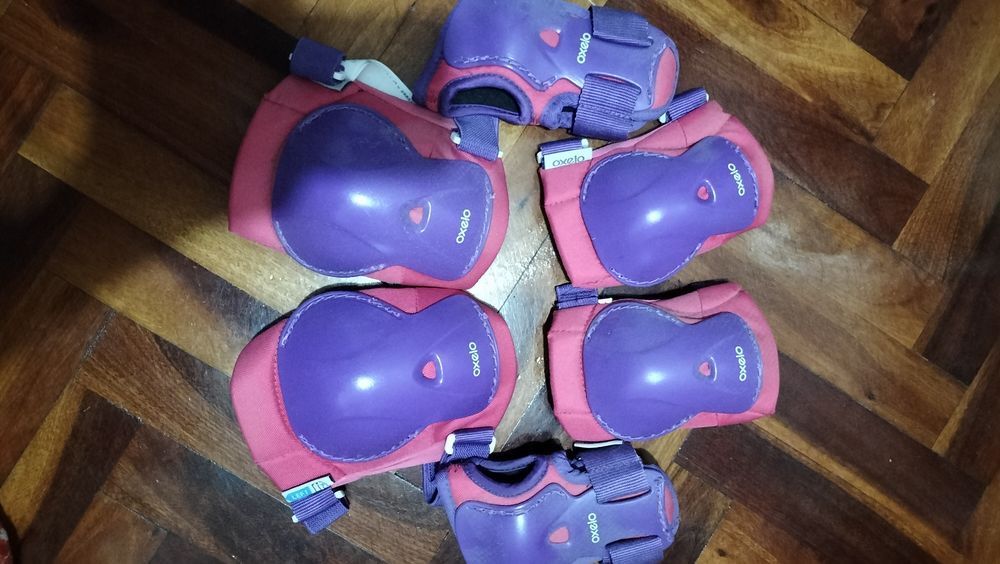 Conjunto protetor de patins Decathlon