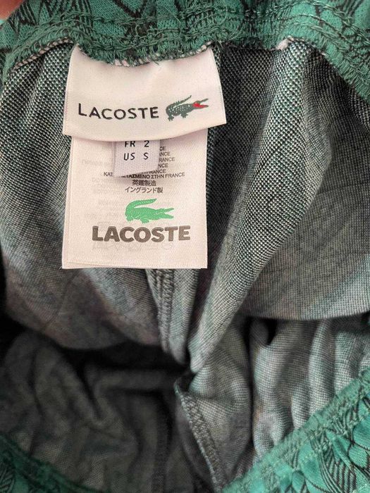 Nowe dresy Lacoste Monogram green