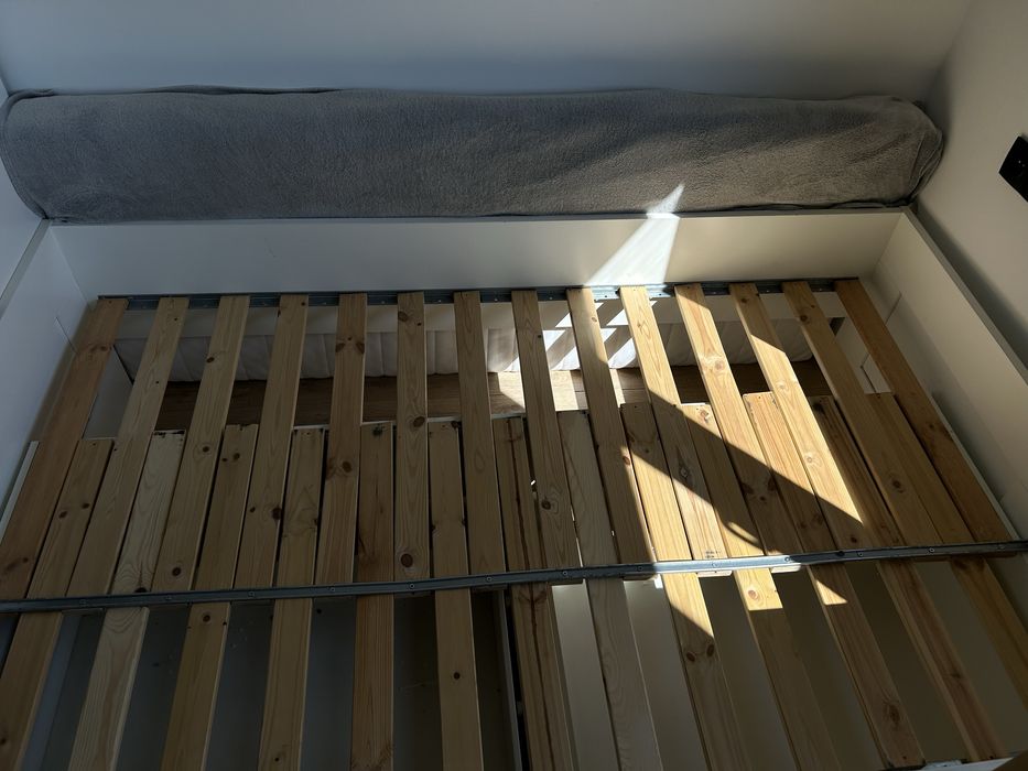 Łóżko -BRIMNES Rama leżanki z IKEA  80x200