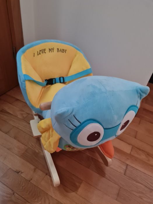 Baloiço Bebé coruja novo