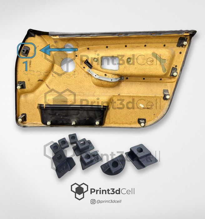 Bmw e36 kit Encaixes para reparação de quartela (Coupe, Cabrio, Sedan ou touring)