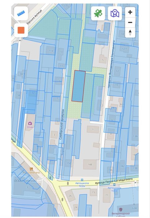 Земельна ділянка під будівництво
