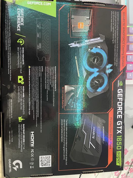 GIGABYTE GTX 1650 seper 4g
