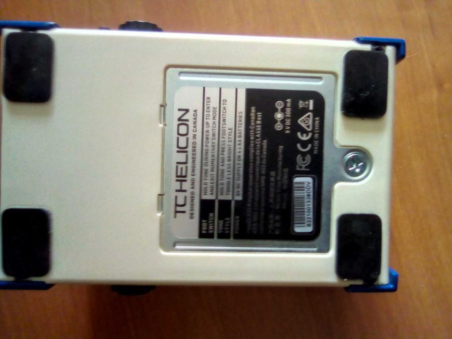 Вокальний процесор "HARMONY SINGER" tc helicon