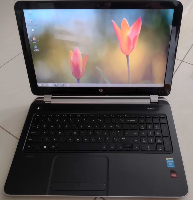 HP Pavilion 15 | Stan Idealny | Super Bateria | uszk. klawiatura