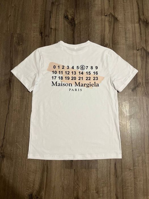 Футболка Maison Margiela / футболка Мейсон Марджела / футболки / біла /унісекс/ Мейсон маргіела / майка