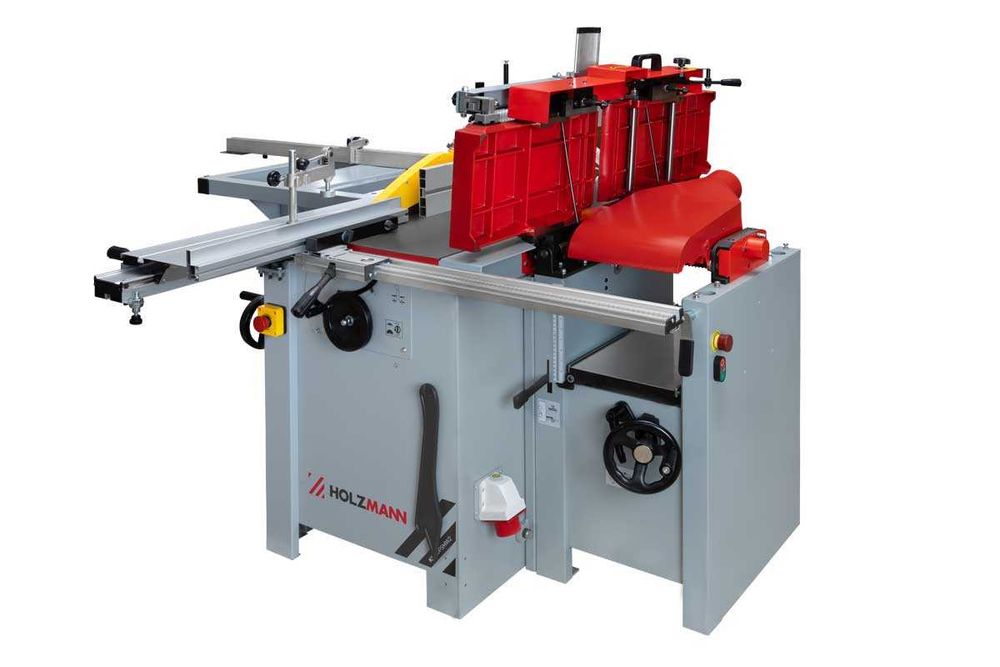 Máquina multifuncional para trabalhar madeira com cabeçote helicoidal