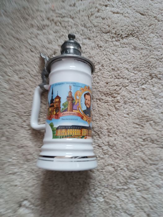 Німецький пивний келих, керамічний кухоль  для пива