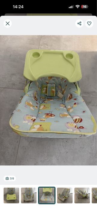 Leżaczek- bujaczek dla dziecka Primi Sogni