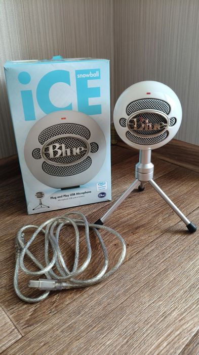 Мікрофон для запису звуку, музики, для блогерства тощо