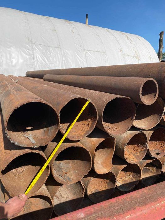 Труби металеві круглі та профільні б/в в асортименті