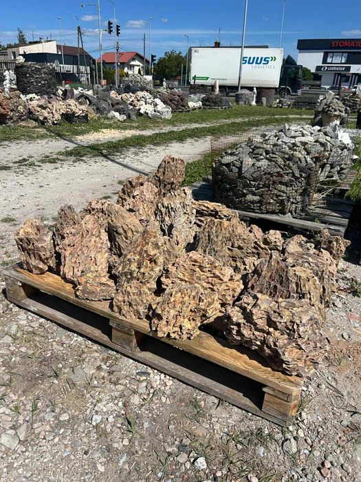 Kamień Akwarystyczny Smocza Skała Dragone Stone Wapień Akwarium