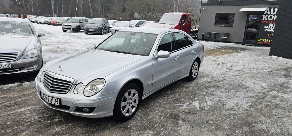 Mercedes W211 Eklasa 2006r LIFT 1.8 KOMPRESSOR 184KM GAZ STAN BDB