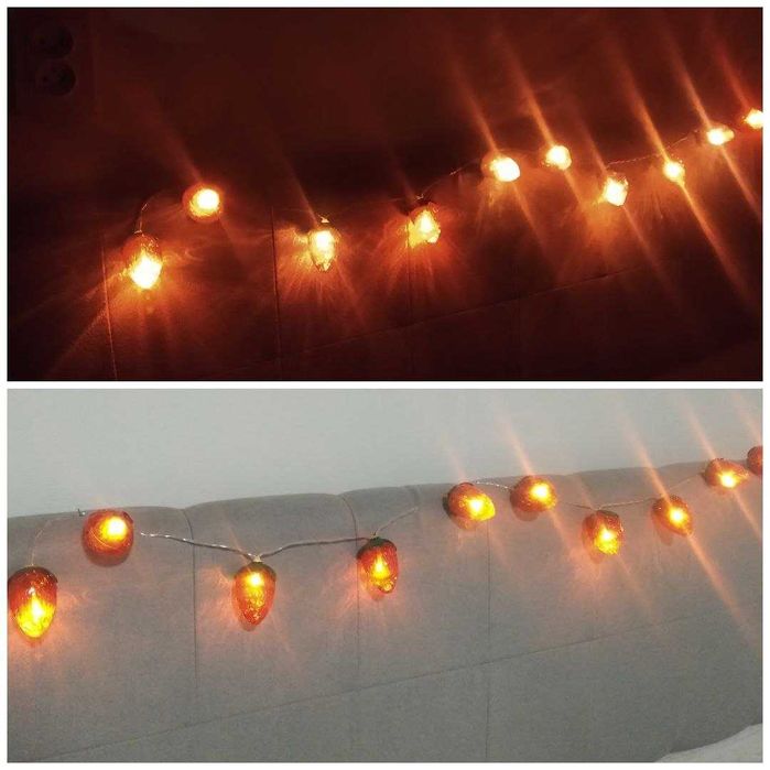 Гірлянда світлодіодна полуниці 150 см