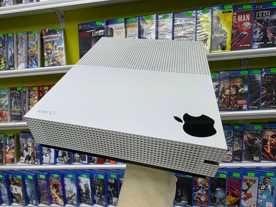 Konsola Xbox One S 500GB z napędem + 3 gry Gwar 6 mc SKLEP ZAMIANA