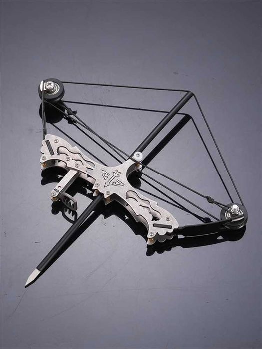 Нержавеющий мини-лук с колесом и прицелом