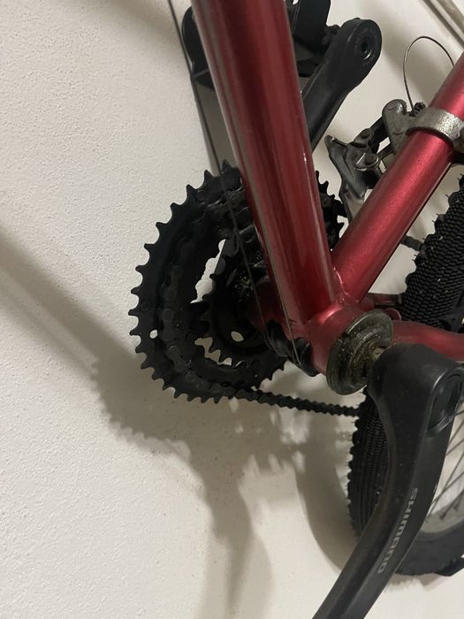 Bicicleta vintage recuperada