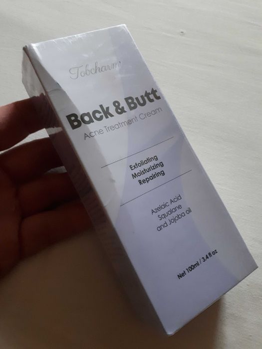 Крем для лікування акне на спині та сідницях - 3,4 унціі Tobcharm