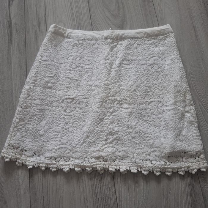 Spódniczka mini biała Cropp rozmiar S