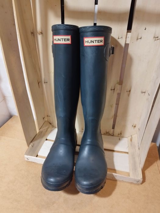 Wysokie kalosze, gumowce Hunter, rozmiar 35/36