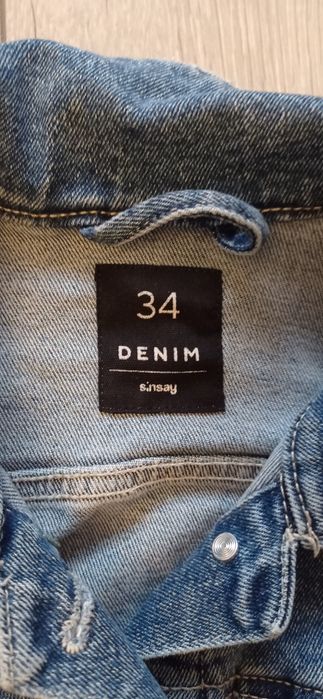 Kurtka dżinsowa dla dziewczynki, rozm 34