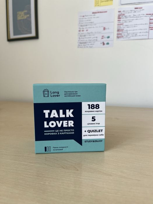 настільна гра talk lover