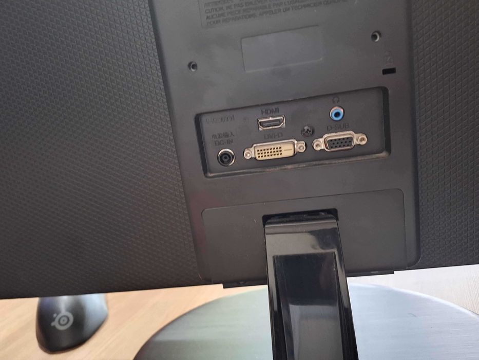 Monitor LG 27MP38VQ-B czarny 27" 75hz, VGA, DVI, HDMI | Używany