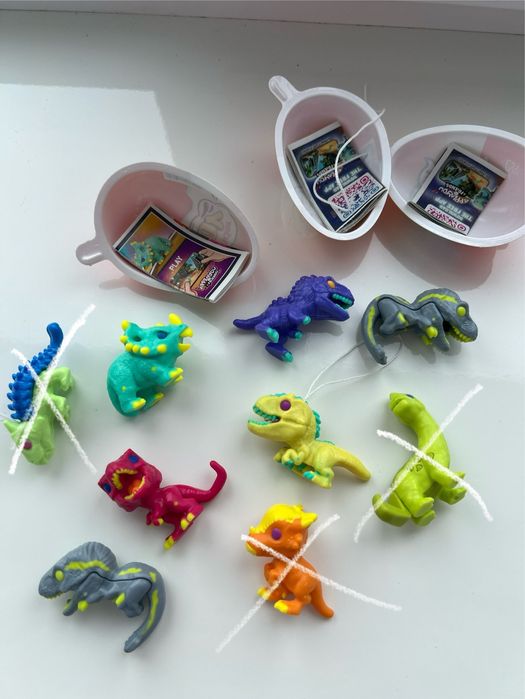 Кіндер джой динозаври Обмін і продаж kinder joy jurassic world