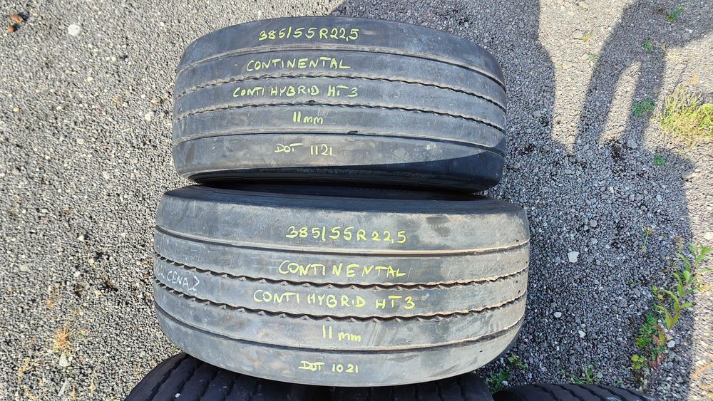 Opony 385/55R22,5 CONTINENTAL CONTI HYBRID HT3 11mm 2021r x2