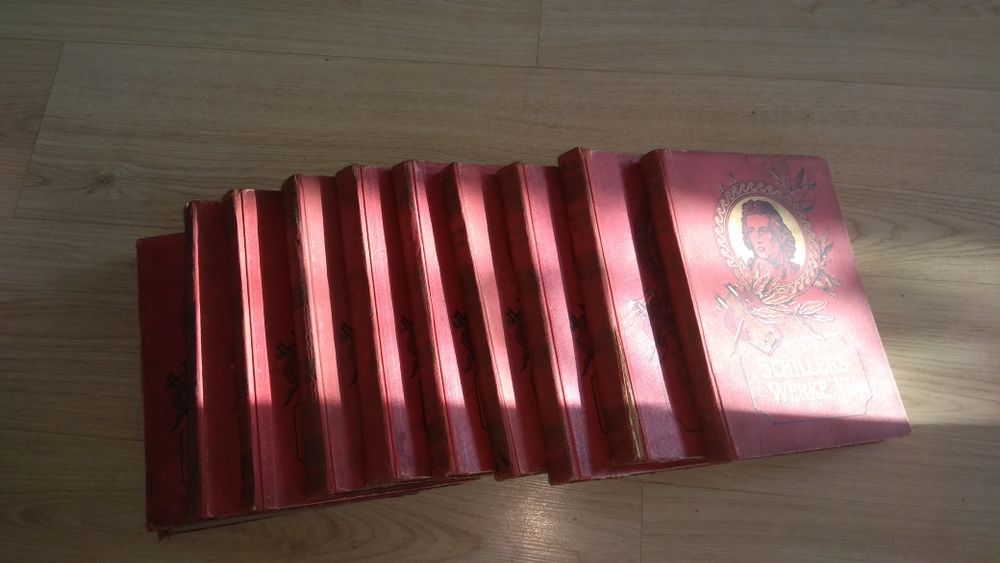 Stare książki Schillers Goethes