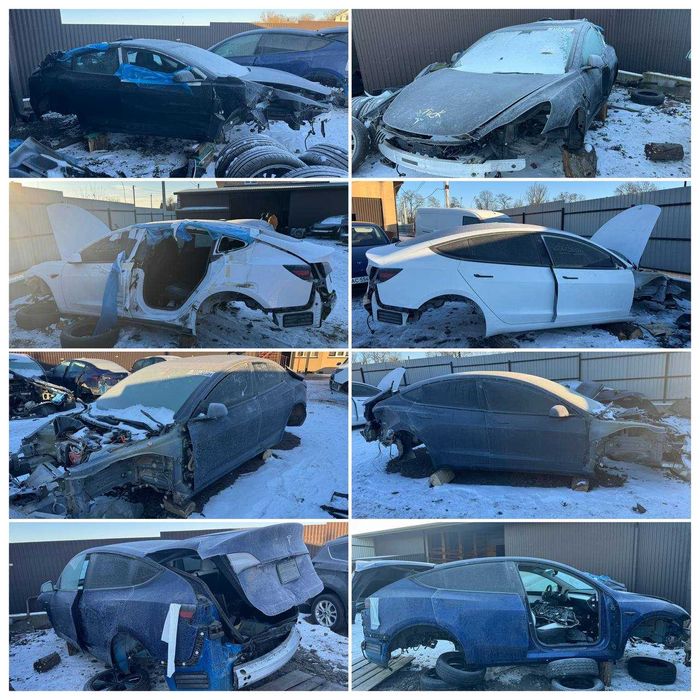 Батарея Tesla Model 3 Y 55 60 75 82 кВт