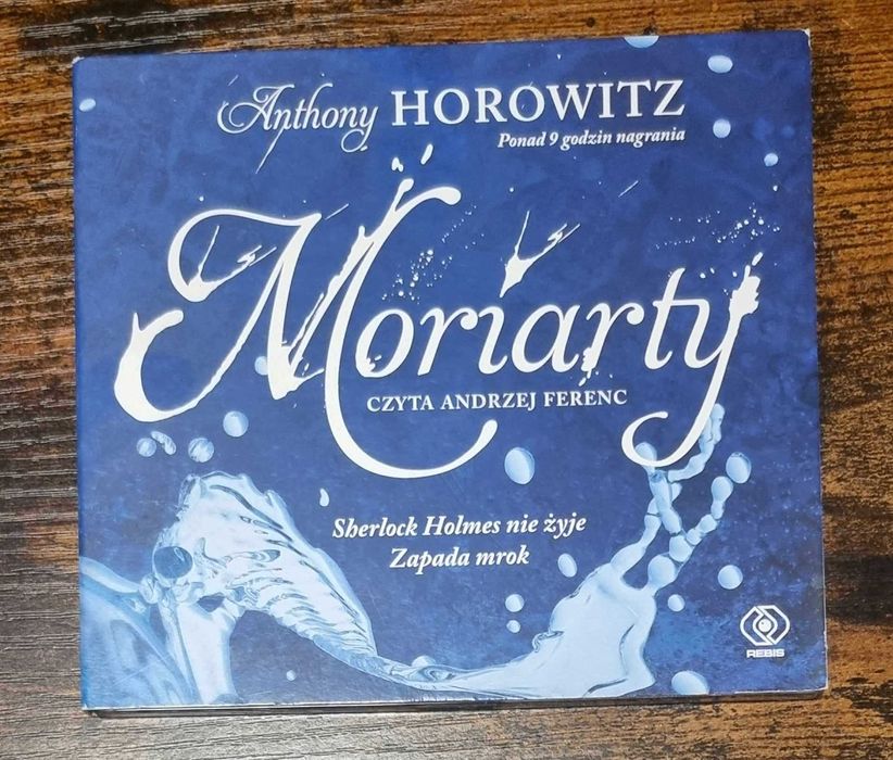 Sherlock Holmes Anthony Horowitz "Moriarty" książka audiobook kryminał