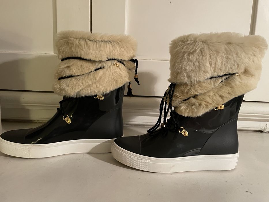 Botas de borracha com pelo nr 39