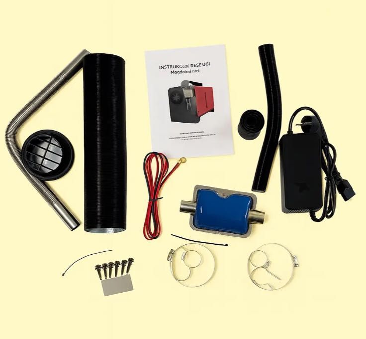 Автономка  дизельна Drivor 5 кВт (12В/24В/220В) з LCD-дисплеєм та ДК