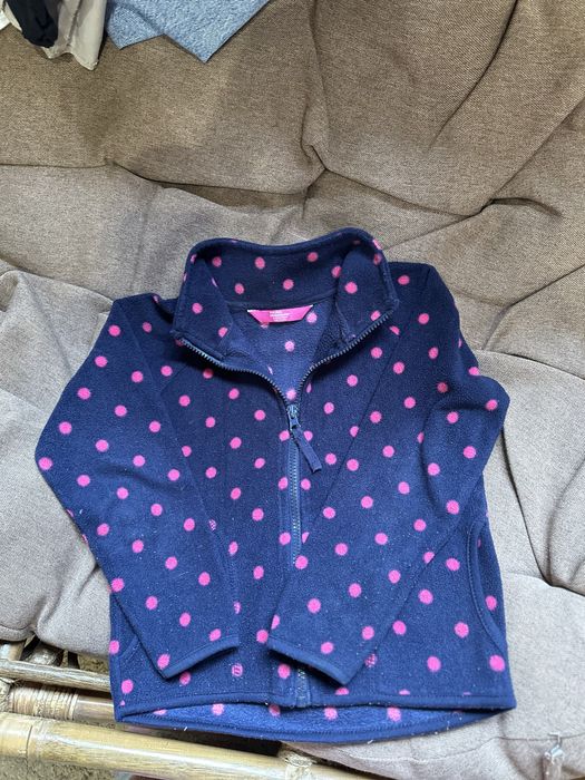 Флісова кофта для дівчинки 116 см