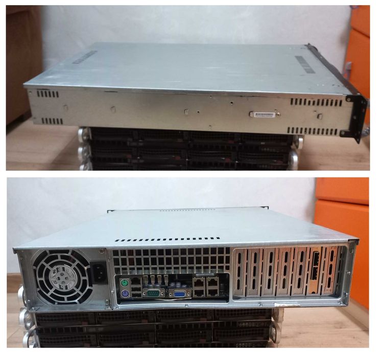 Сервер 2U Supermicro X8DTI-LN4F на 6 корзин