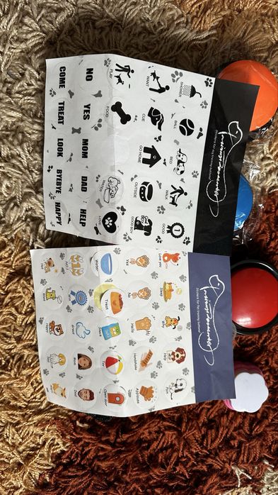 Кнопки для навчання Ваших улюбленців