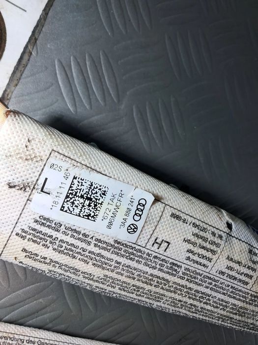 Airbag do Banco Vw Passat B7 2010-2016