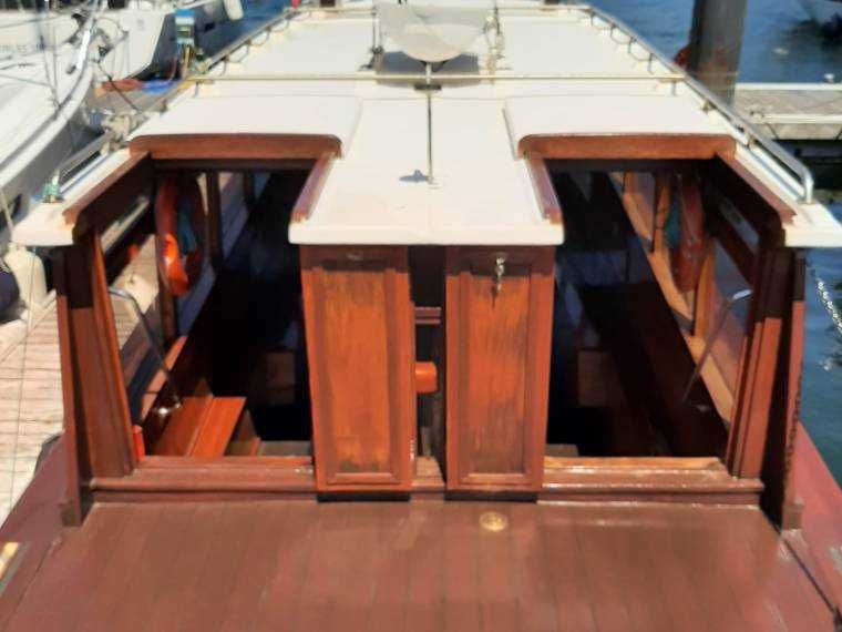 Embarcação histórica de Trafego Local - 1961 - Flôr do Gás