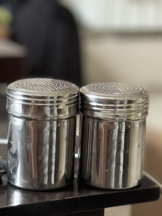 Нержавіючі баночки ємкості для спецій кориці бариста какао пудри