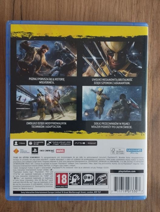 Gra Wolverine ps5