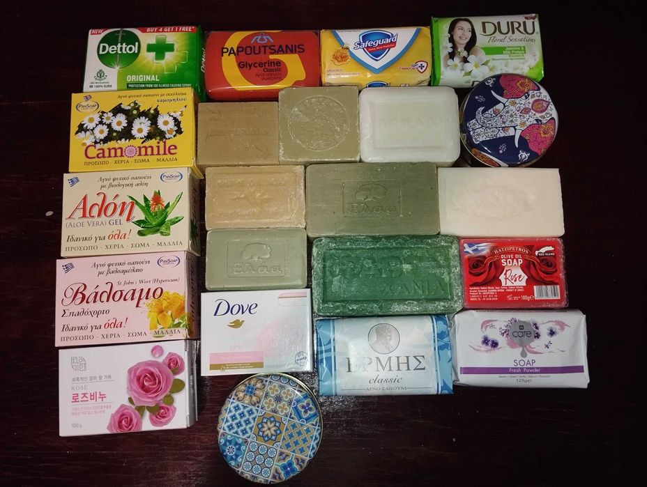 Мило іноземних виробників