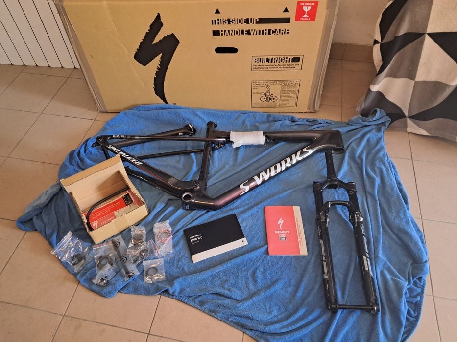 S-Works Epic World Cup frameset + amortyzator przedni