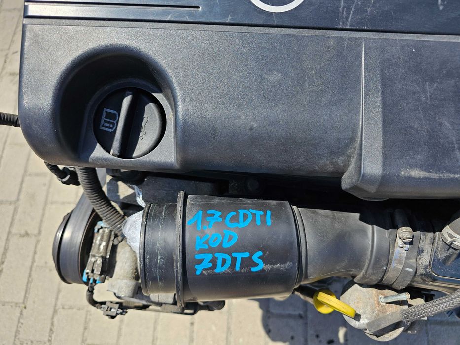 Silnik kompletny OPEL 1.7 CDTI A17DTS